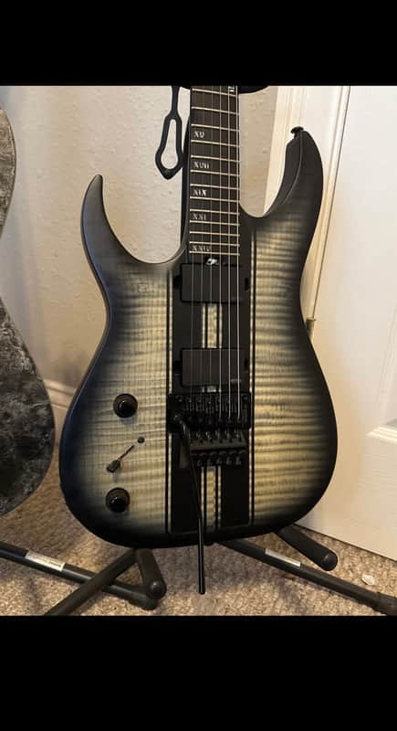 Schecter Banshee GT FR Left-Handed 202 - Present - Satin Charcoal Burst image 1