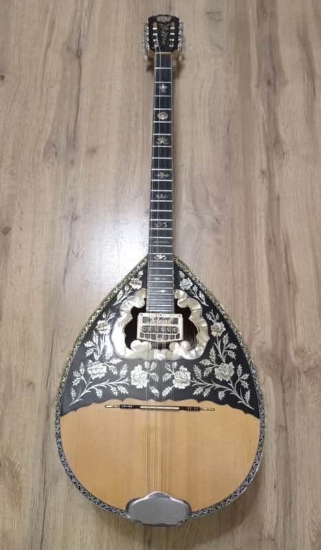 Greek Bouzouki & hardcas & pickup & 300 backing track with pdf scores 8 string Approximately 80s image 1