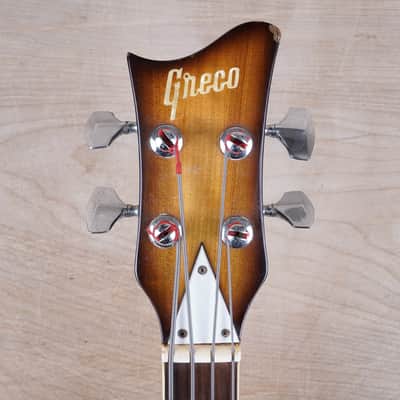 Greco VB-360 Violin Bass MIJ 1970s Sunburst Vintage Japan w/ Bag image 21
