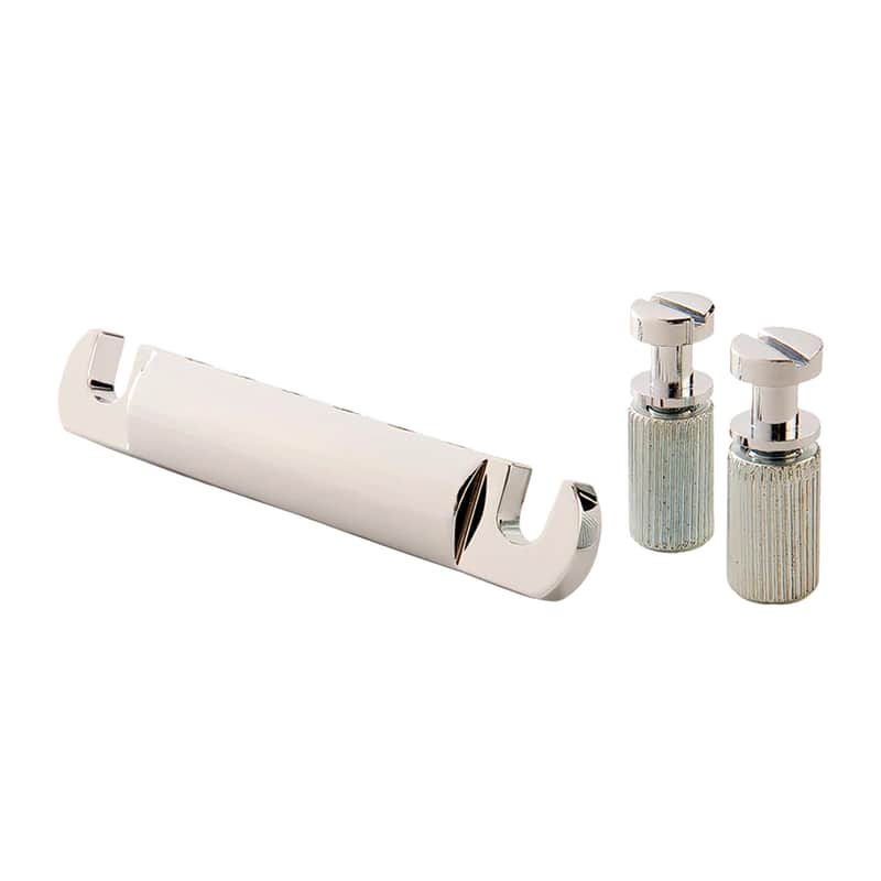 Gibson Stop Bar Tailpiece with Studs and Inserts Chrome