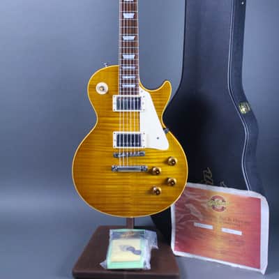 2002 Gibson Historic 1958 Reissue Les Paul LPR-8 Lemonburst image 11
