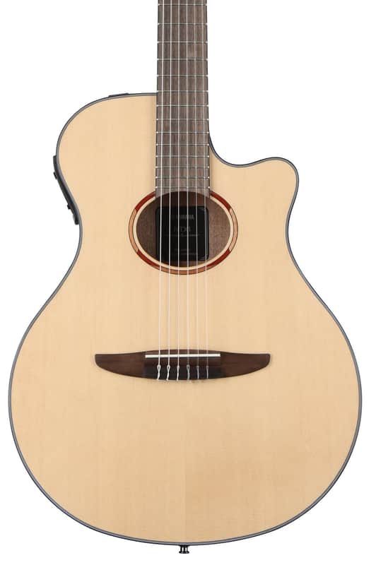 Yamaha NTX1 Nylon String Acoustic-electric Guitar - Natural image 1