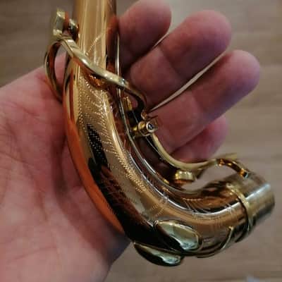 Tenor saxophone neck solid copper Sax Gourmet made in USA . image 11