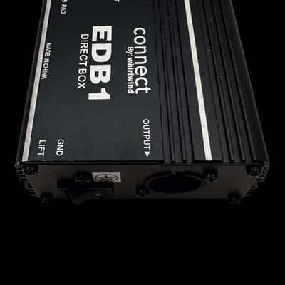 Whirlwind EDB1 Passive Direct Box 2010s - Black X5696 image 2