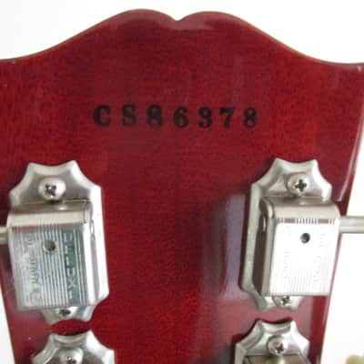 Gibson Les Paul Hot Rod 58 USA LTD 2008 Cherry Red with Translucent Ghost Flames image 5