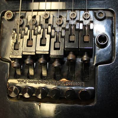 1999 ESP LTD M-200 Black Floyd Rose Electric Guitar | Reverb