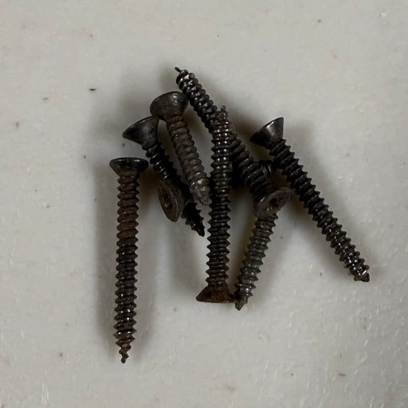 Gibson Humbucker Ring Screw Set (8) 1950-60's (M-590) image 1