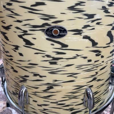 Slingerland 12/13/16/20 1970s - White Tiger Pearl image 7