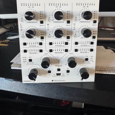 WesAudio _Pandora Multiband Compressor 500-Series Module 2024 - Present - White image 2