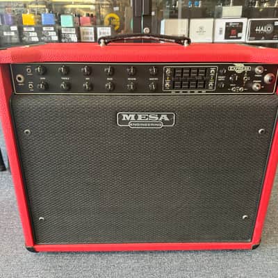 Mesa Boogie Express 5:50 +(Plus) 2-Channel 50-Watt 1x12" Guitar Combo Amplifier -2016- Red Tolex w/ ft sw + cover image 3