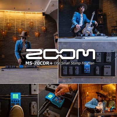 Zoom MS-70CDR+ MultiStomp Guitar Effects Pedal for Chorus, Delays & Reverbs with Over 140 Effects image 9