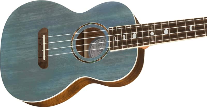 Fender Dhani Harrison Ukulele Turquoise image 1