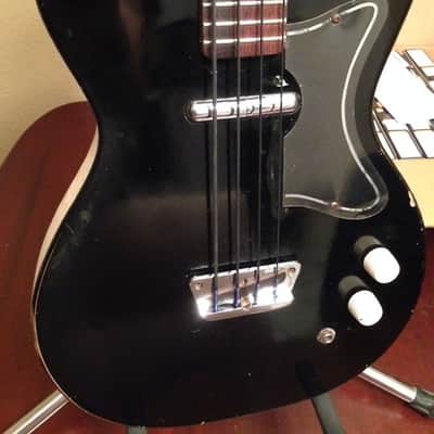 Danelectro / Silvertone Bass Vintage U1 1444 60's Black image 2