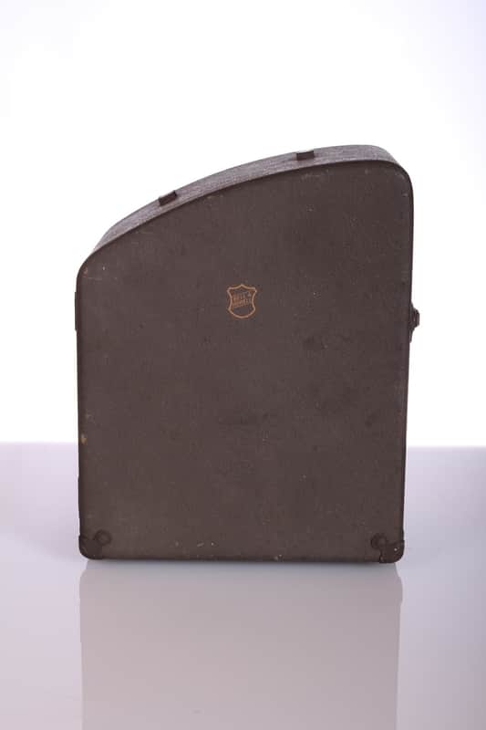 B&H Brown Guitar or Harp Speaker Cabinet Empty Cab 10" Bell & Howell 1x8 or 1x10 image 1