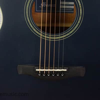 Ibanez AE100-DBF - Dark Tide Blue Flat image 5