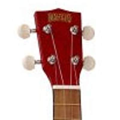 Mahalo Kahiko Soprano Ukulele & FREE Bag Red image 4