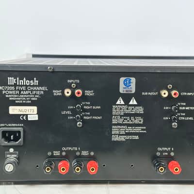 McIntosh MC7205 Five Channel Power Amplifier image 10