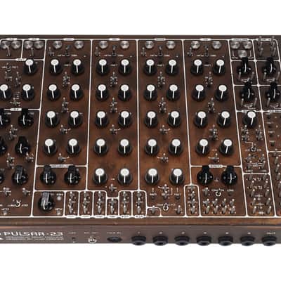 SOMA Laboratory Pulsar-23 Semi-Modular Drum Machine - Screw Version (Rust) image 4