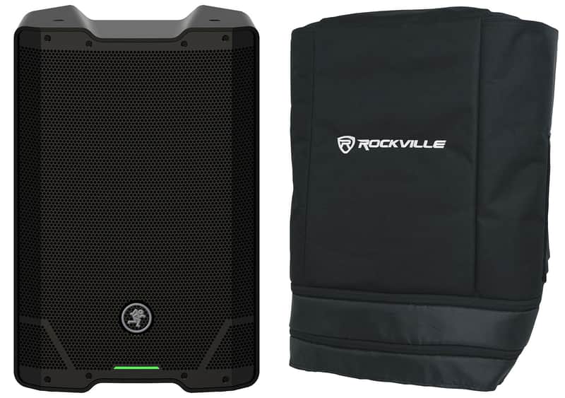 Mackie SRT210 10” 1600 Watt Powered Active DJ PA Speaker w/Bluetooth+Slip Cover image 1