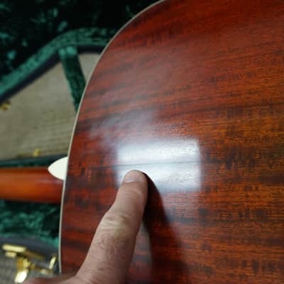 Eastman E10SS/V Mahogany/Adirondack Spruce Antique Varnish factory aged K&K Sound PowerMix system image 11