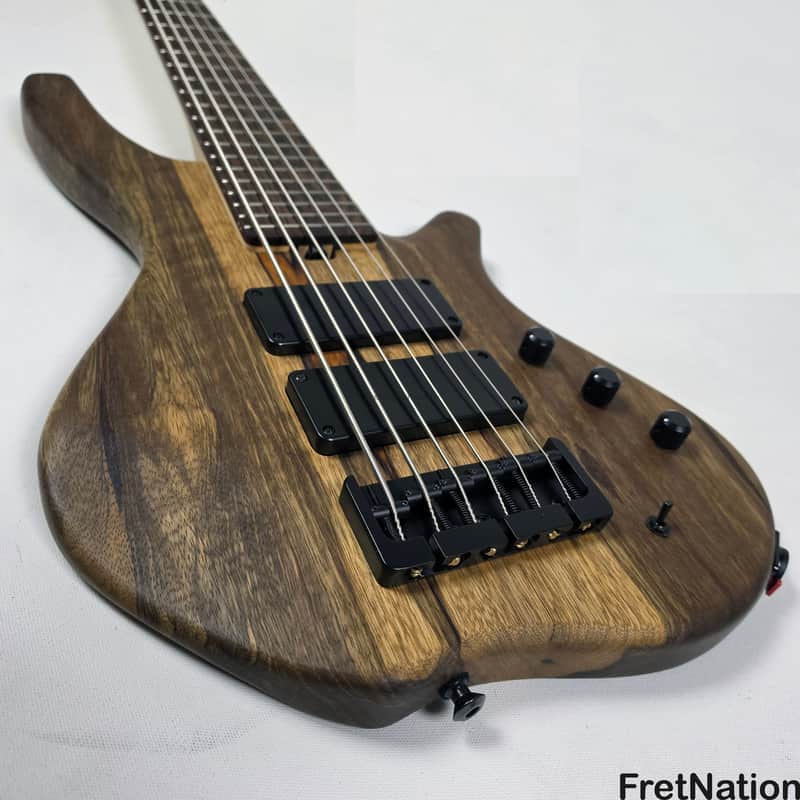 AC Guitars RSK ACG 6/32 6-String Bass 32" Scale Black Limba 9.62lbs
