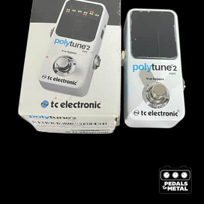 TC Electronic Polytune 2 Mini Poly-Chromatic Tuner Pedal | Reverb