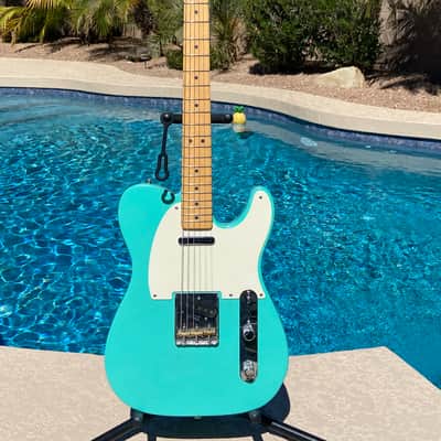Fender USA Highway one TEXAS Telecaster 2003 Seafoam Green image 1
