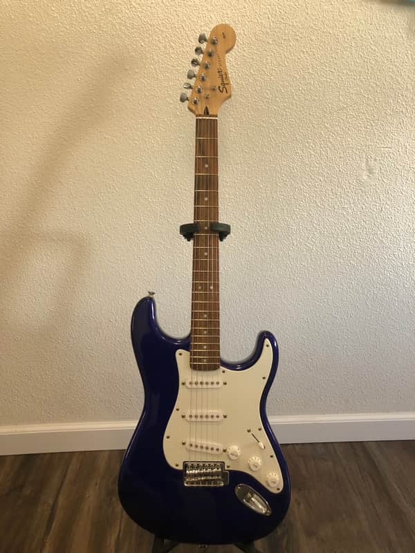 Squier Affinity Series Stratocaster Rosewood 2008 Blue image 1
