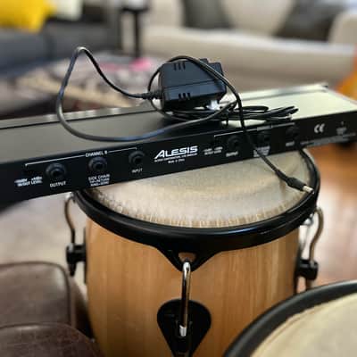 Alesis 3630 Dual-Channel Compressor / Limiter with Gate 1990s - Black image 2