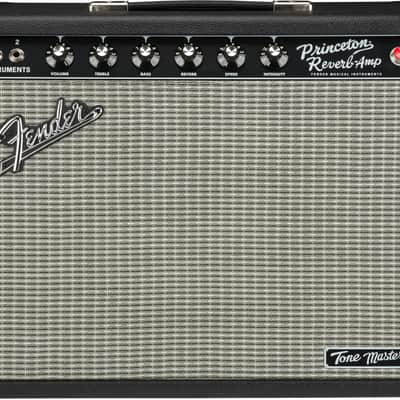 Fender Tone Master Princeton Reverb Electric Guitar Combo Amplifier, 50W, Black image 1