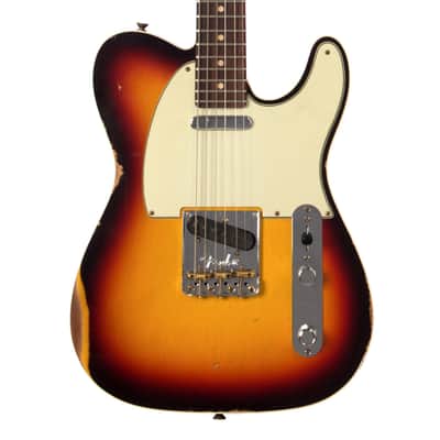 Fender Custom Shop MVP Telecaster Relic - Chocolate 3-Tone Sunburst w/Rosewood Fingerboard - Dealer Select Master Vintage Player Series Electric Guitar image 1