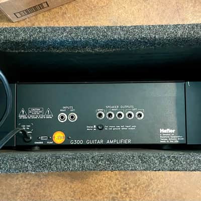 Hafler G300 Mosfet Guitar Power Amplifier - Black image 2