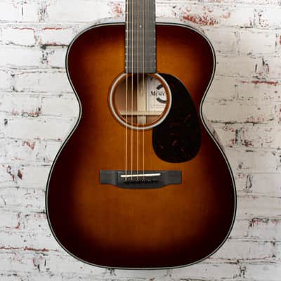 Martin - Manchester Music Mill 20th Anniversary Commemorative Edition Custom Shop 00-Size 14-Fret Style 18 - Acoustic Guitar - Deep Body European Spruce/Mahogany - Ambertone - w/ Hardshell Case image 1