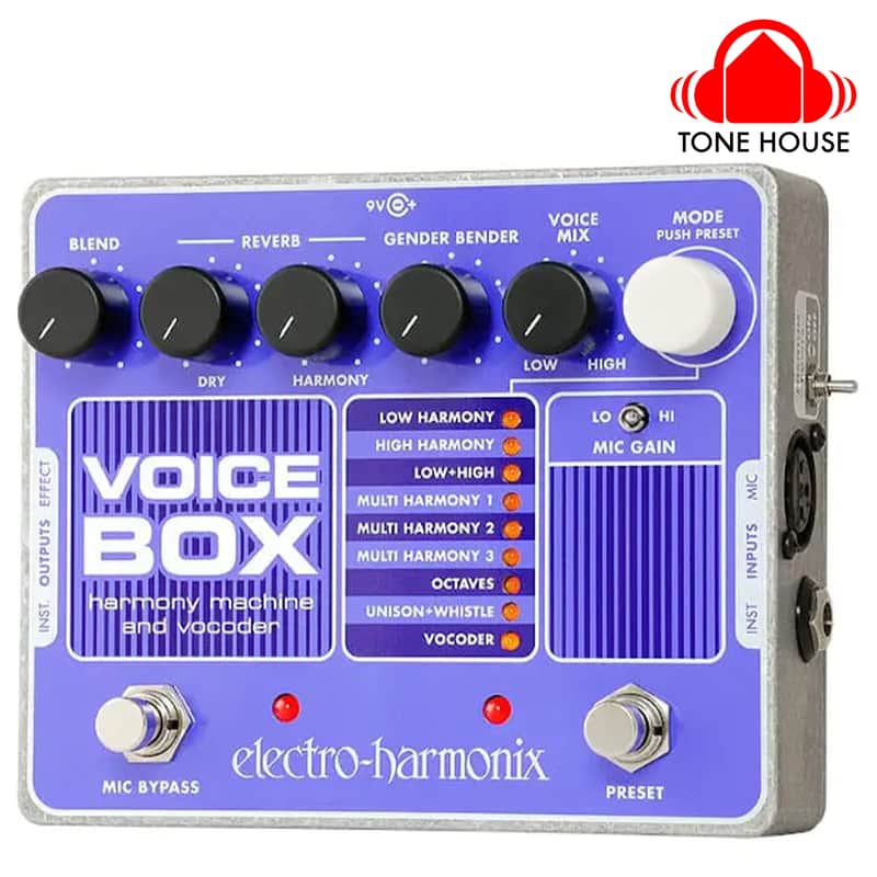 Electro-Harmonix Voice Box Vocal Harmony Machine / Vocoder Effect Pedal - New image 1