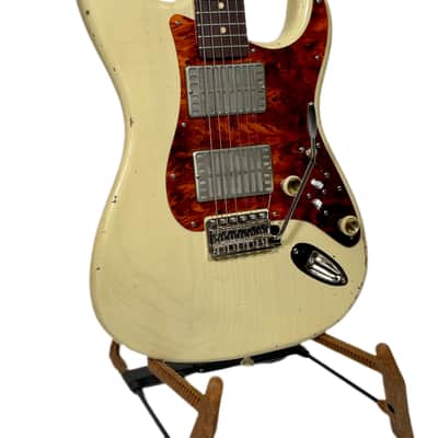 Waterslide Guitars S-Style Dual Foil 2022 Blonde w/ upgraded 1-Piece Body NEW (Authorized Dealer) image 4