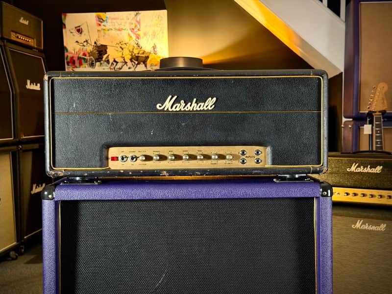 Marshall JMP 50 Modified - 1987 50-Watt Guitar Amp Head 1974 - MV Mod image 1
