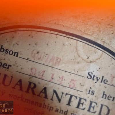 Vintage 1936 Gibson L-7 "Advanced Model" X-braced, Picture Frame Inlays, Incredible!! image 14