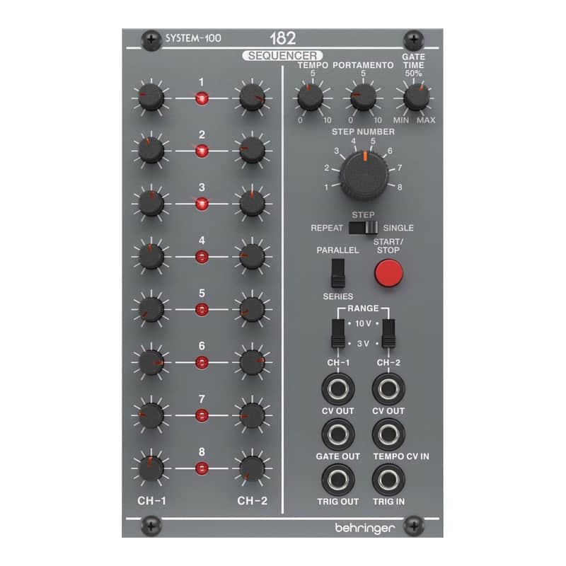 Behringer 182 Sequencer Eurorack Synthesizer Module image 1