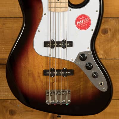 Squier Affinity Series Jazz Bass - Maple - 3-Colour Sunburst image 1