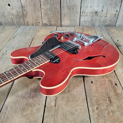 Gibson Memphis '59 Reissue ES-330 VOS 2012 Factory Bigsby - Vintage Cherry image 11