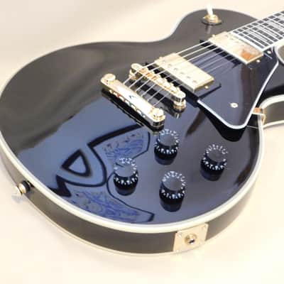 Epiphone 2020 Les Paul Custom - Ebony with Epiphone Premium Gig Bag image 12