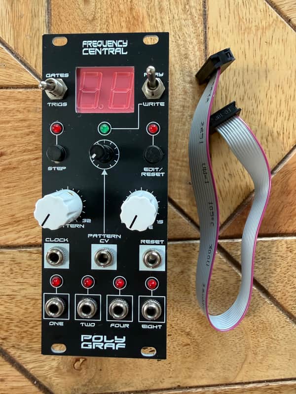 Frequency Central Polygraf Eurorack Step Sequencer 2026 - Matt Black image 1