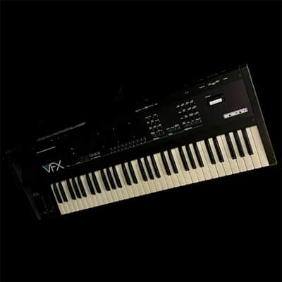 Ensoniq VFX Synthesizer Keyboard with IPC-2 Japanese Collection Cartridge