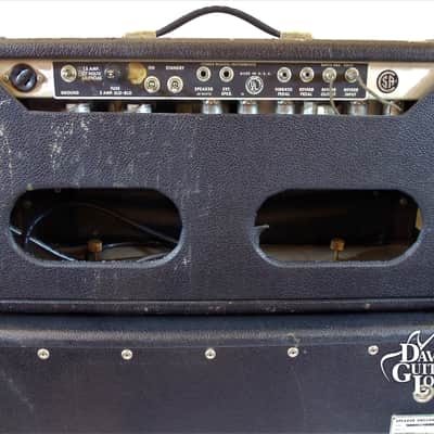 Fender  1968  Bandmaster Reverb TFL 5005D Piggyback image 9