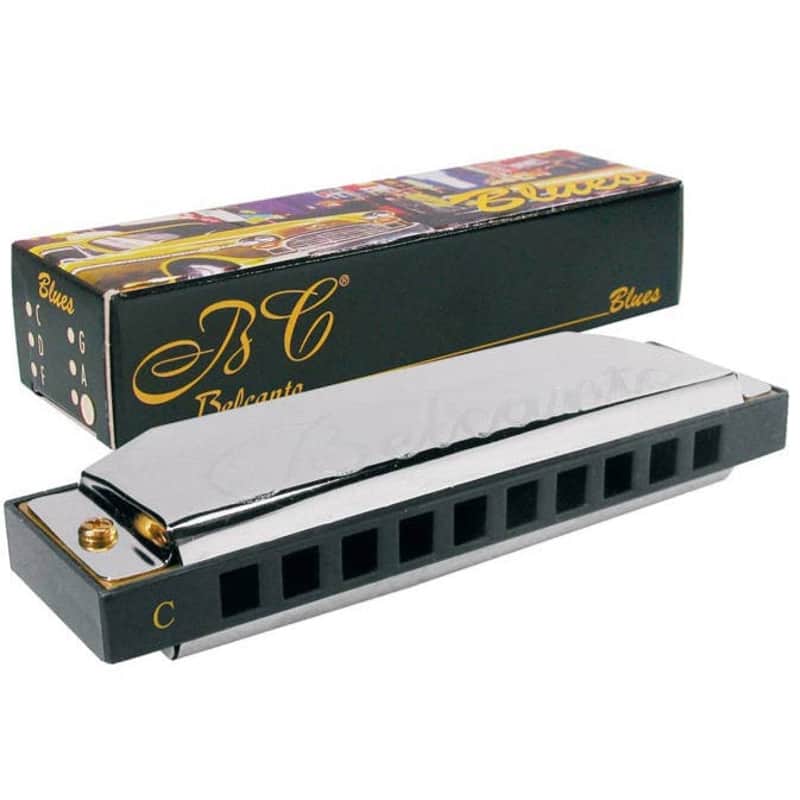 Immagine Belcanto Diatonic Harmonica Mouth Organ Blues Harp C HRM-20-C - 1