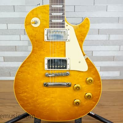 Gibson Custom Shop M2M Birdseye ’59 Les Paul Standard Reissue - Lemon Burst image 1