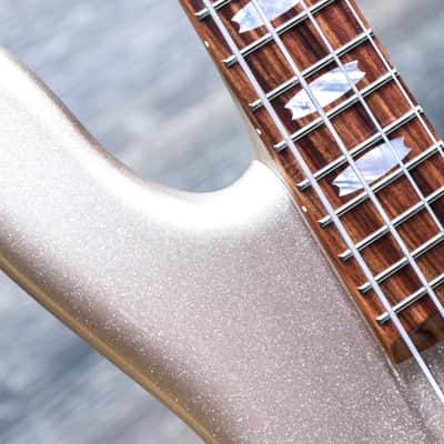 Spector Doug Wimbish USA Signature True Champagne 4-String Electric Bass w/Case image 9