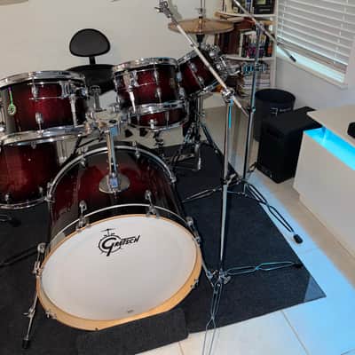 Gretsch 7 piece full kit Catalina Maple Deep Cherry finish 2026 - Deep Cherry image 24