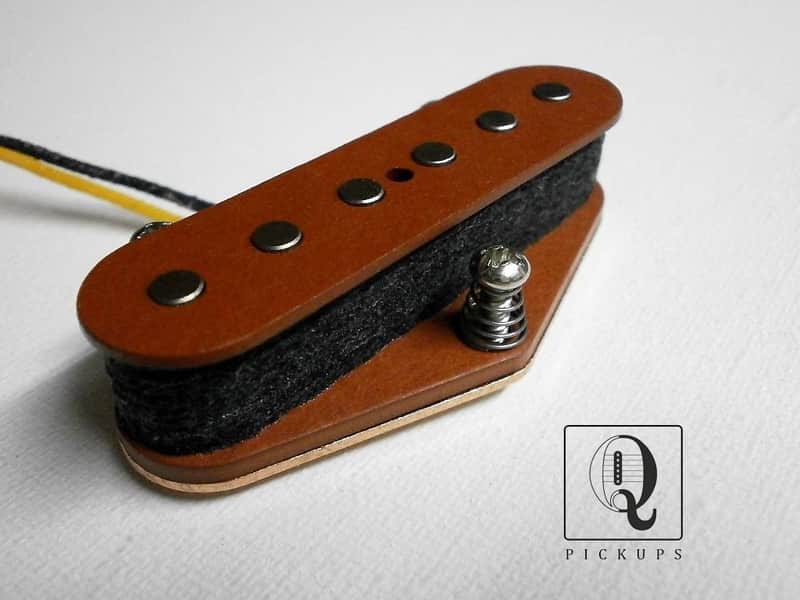 7kOhm Telecaster Broadcaster Nocaster Esquire A2/5 Bridge Hand Wound Fits Fender by Q pickups image 1