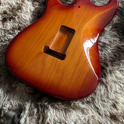 2024 Fender American Professional II Stratocaster Body - Sienna Sunburst image 4